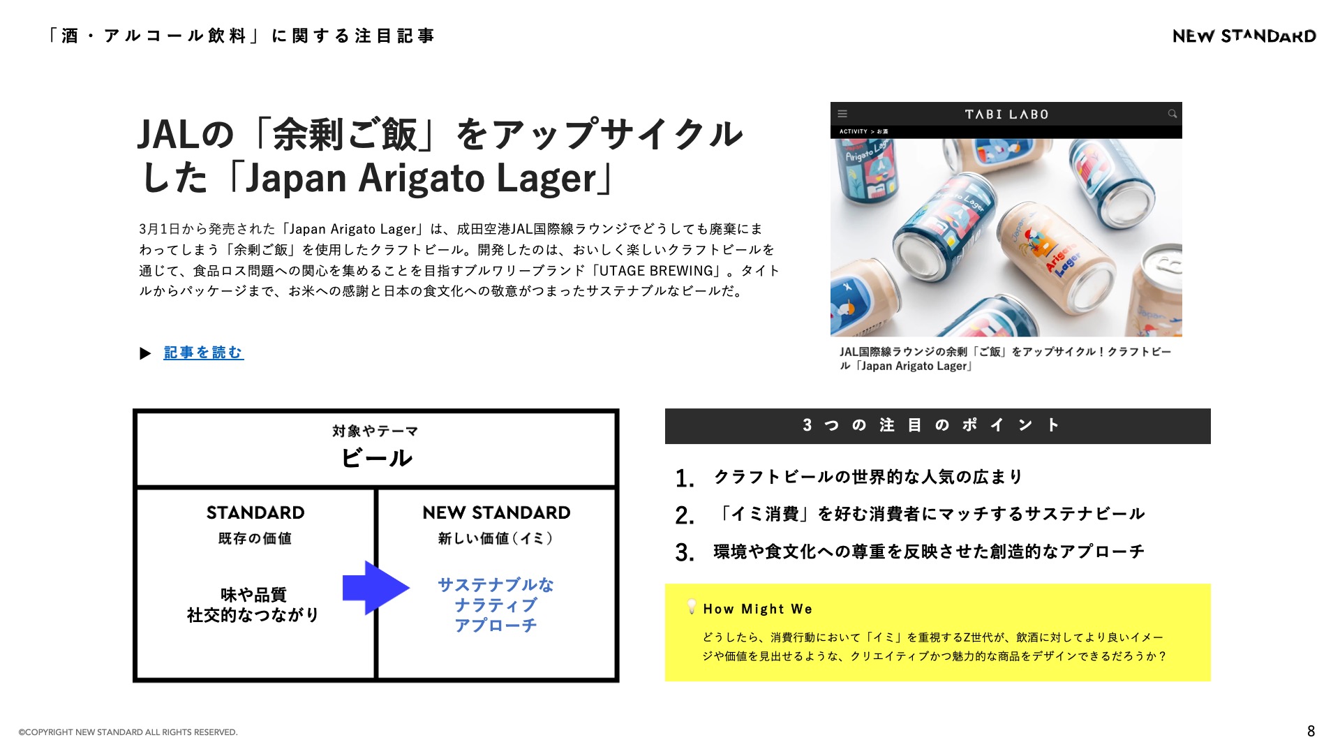 ビール」における、新しい価値（イミ）とは？ | Monthly Hot Topic